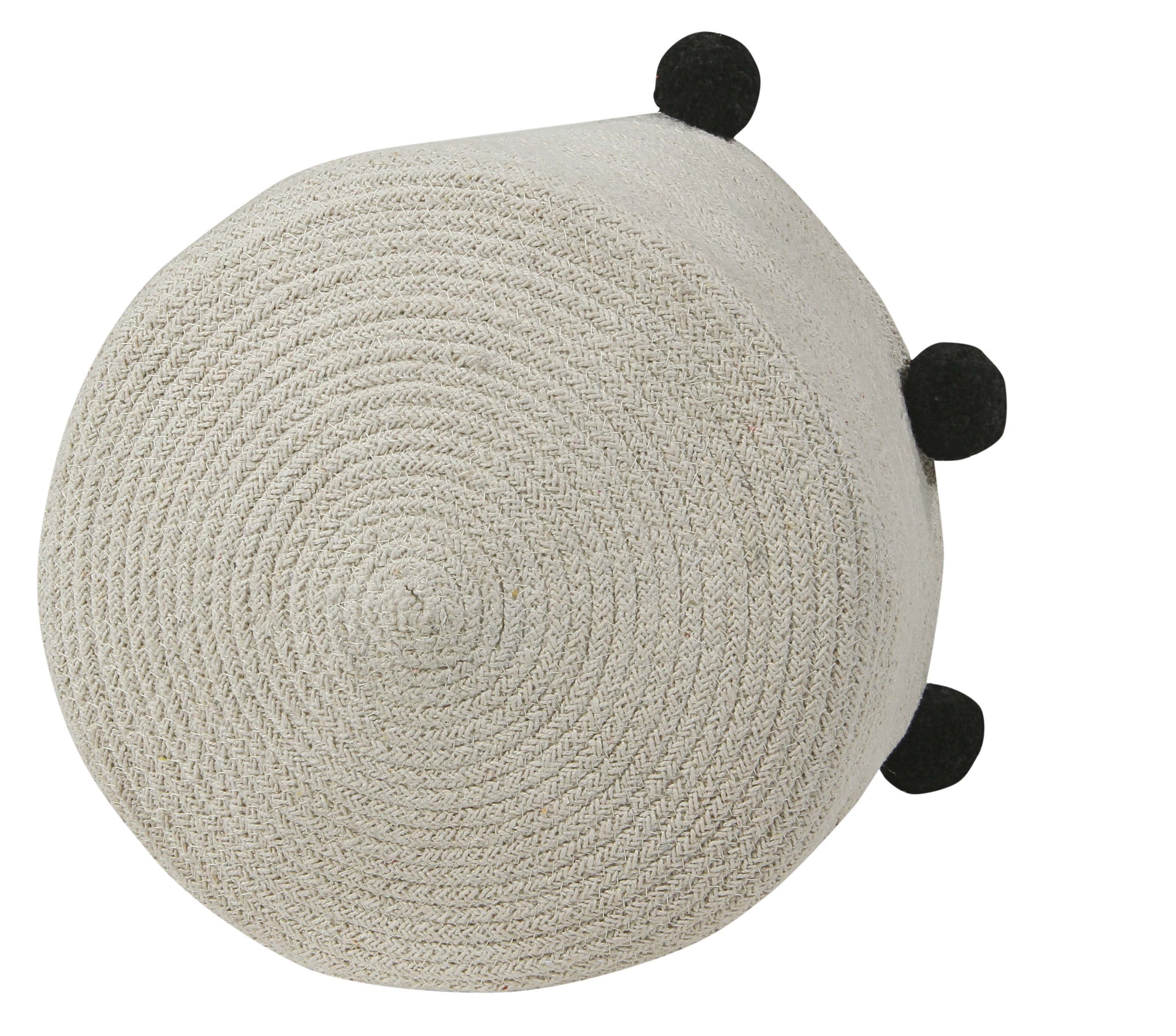 Basket Bubbly Natural- Black
