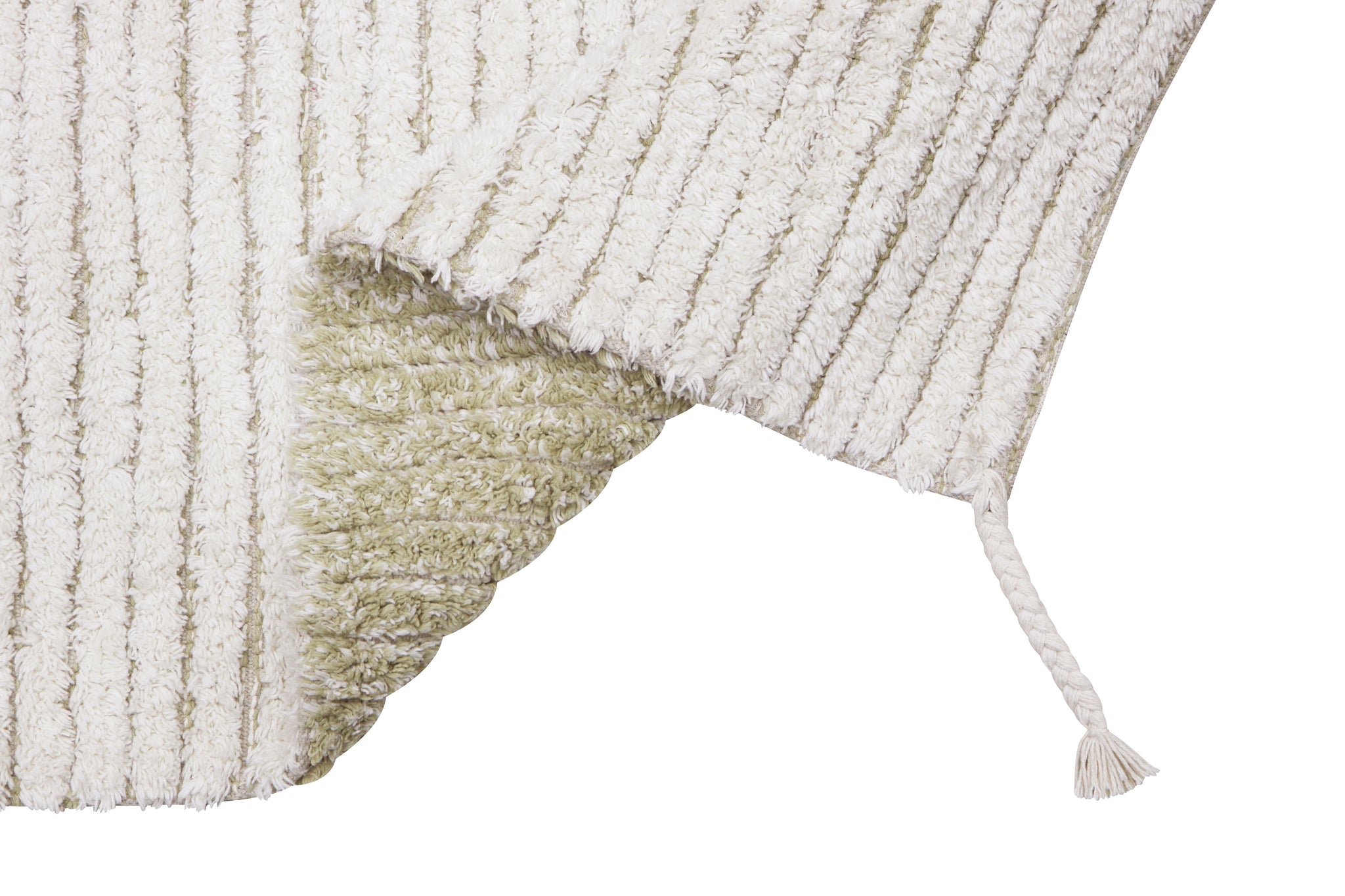 Reversible Washable Rug Gelato Green- S