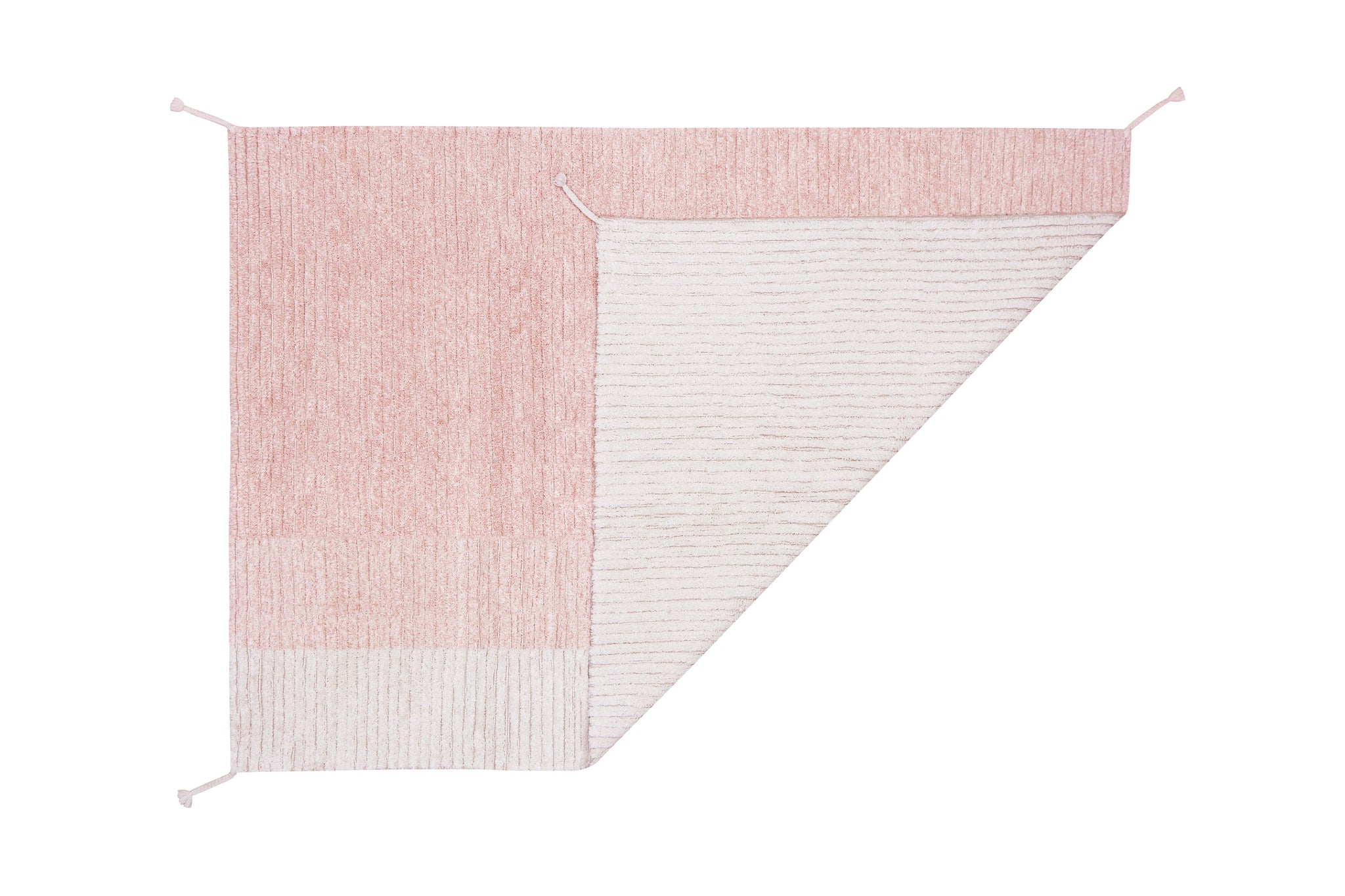Reversible Washable Rug Gelato Pink- S