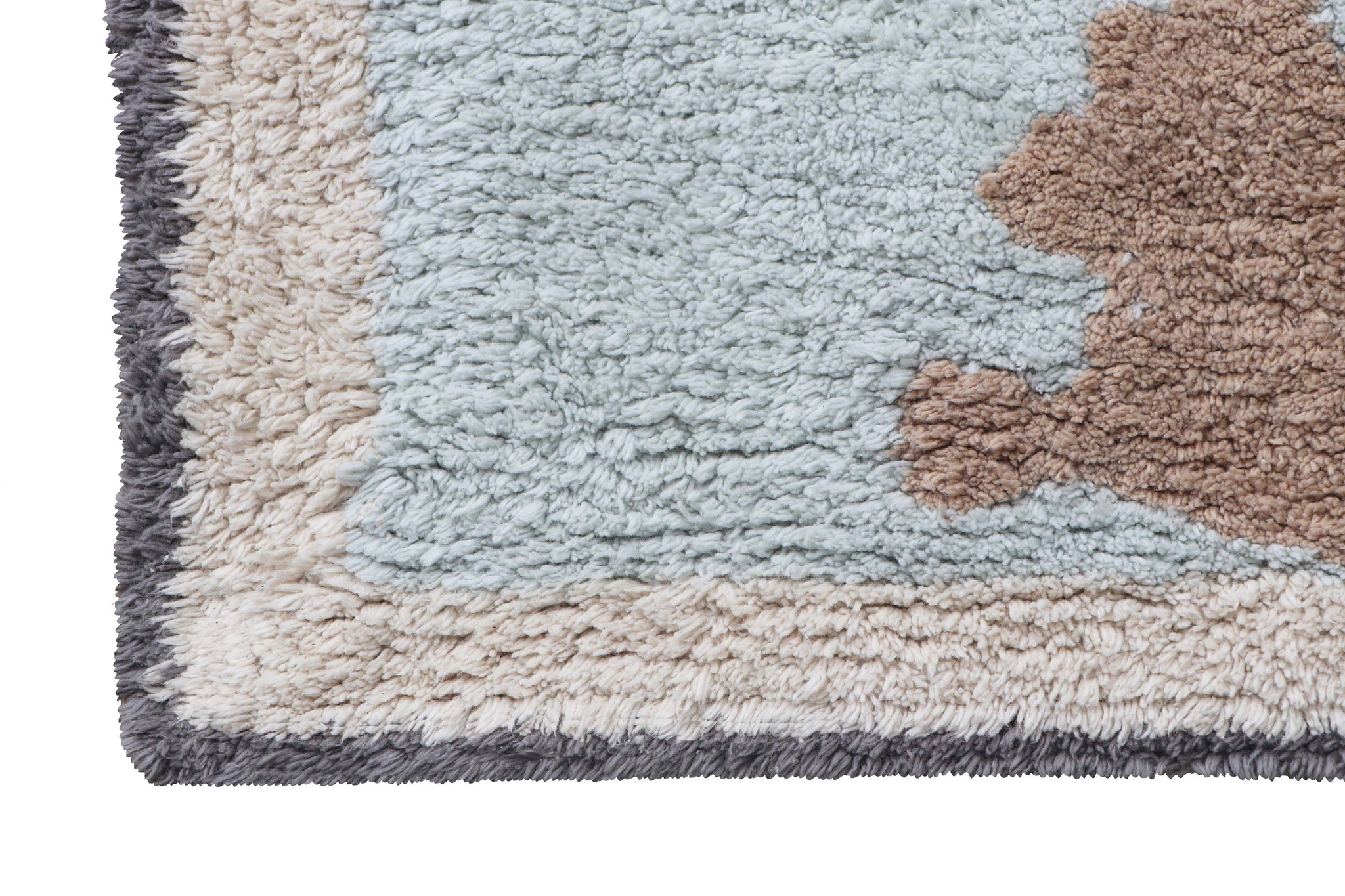 Washable Rug Vintage Map- M