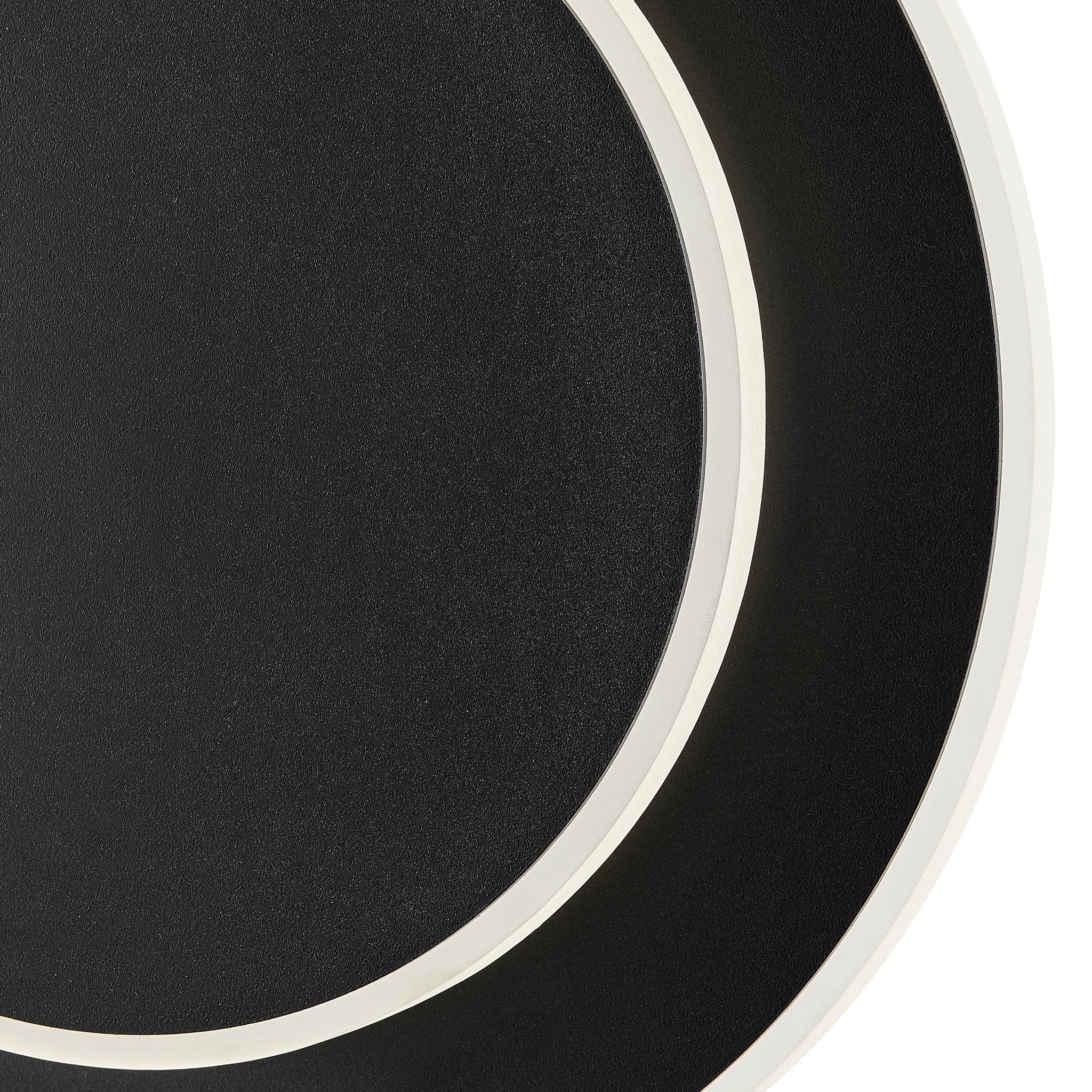 Luna Eclipse Two Circle Multiuse Lamp // Black