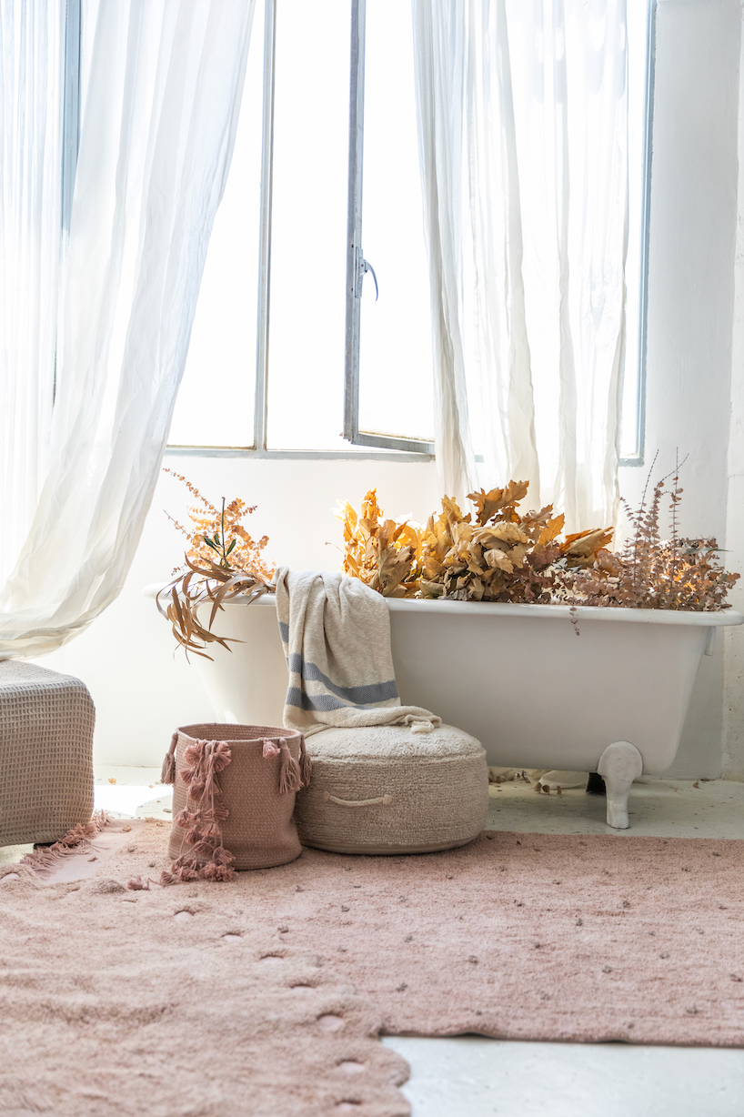 Washable Rug Woods Symphony Vintage Nude- M