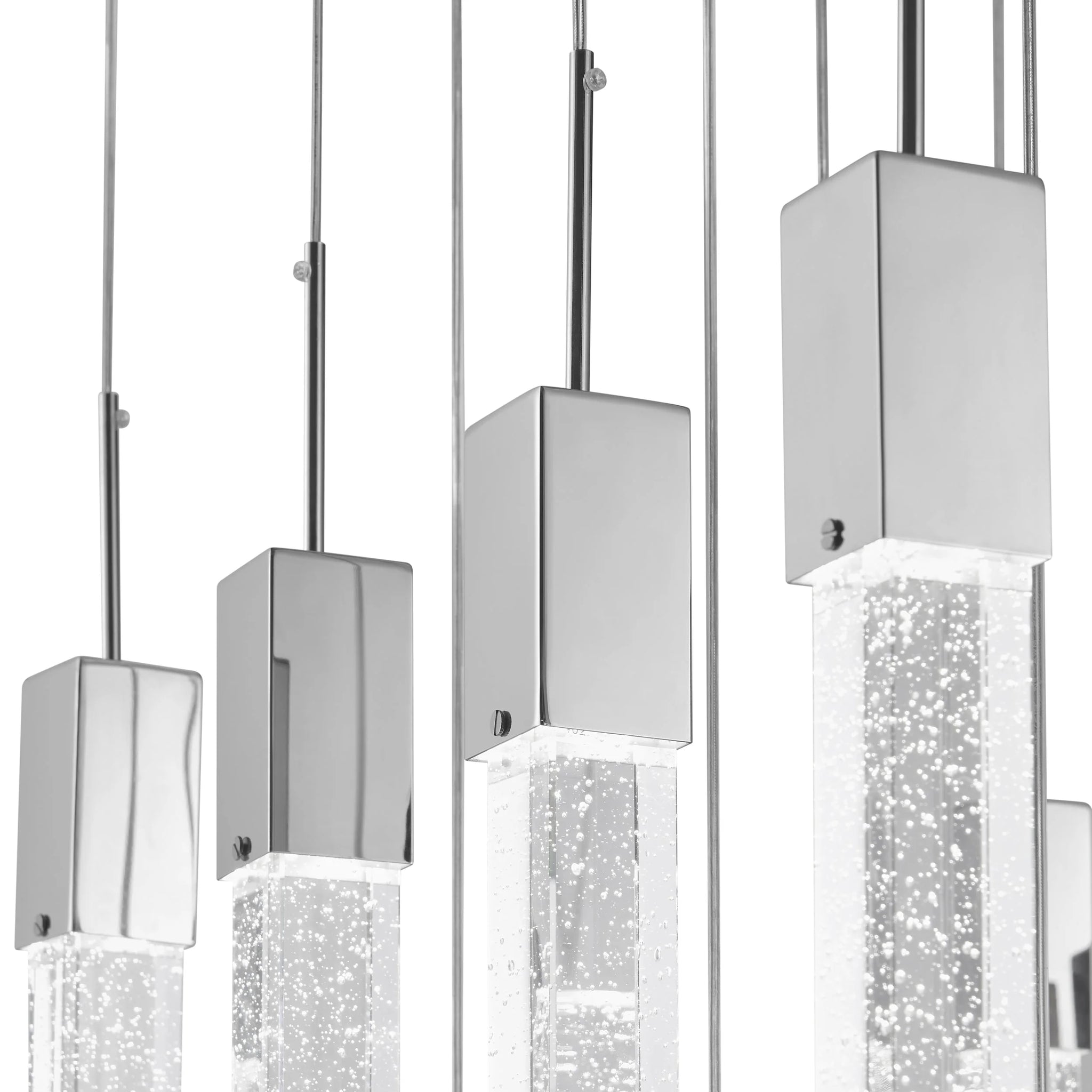 Sparkling Night Chandelier Vertical // XL 25 Light