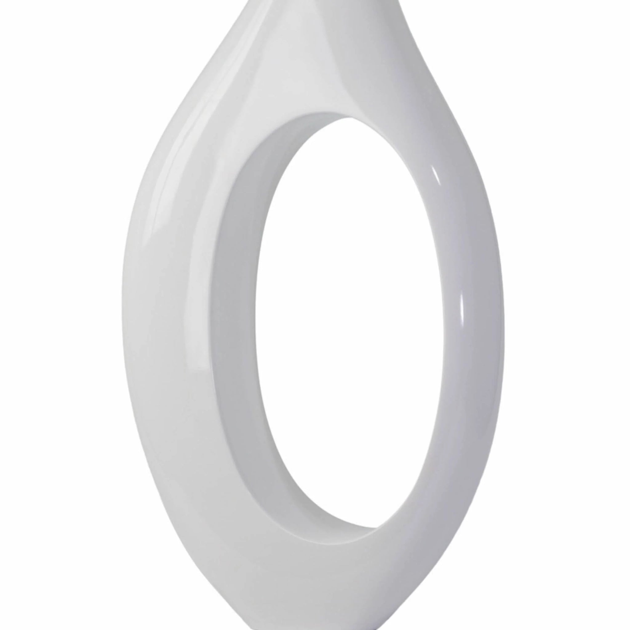 Trombone Vase // Large White