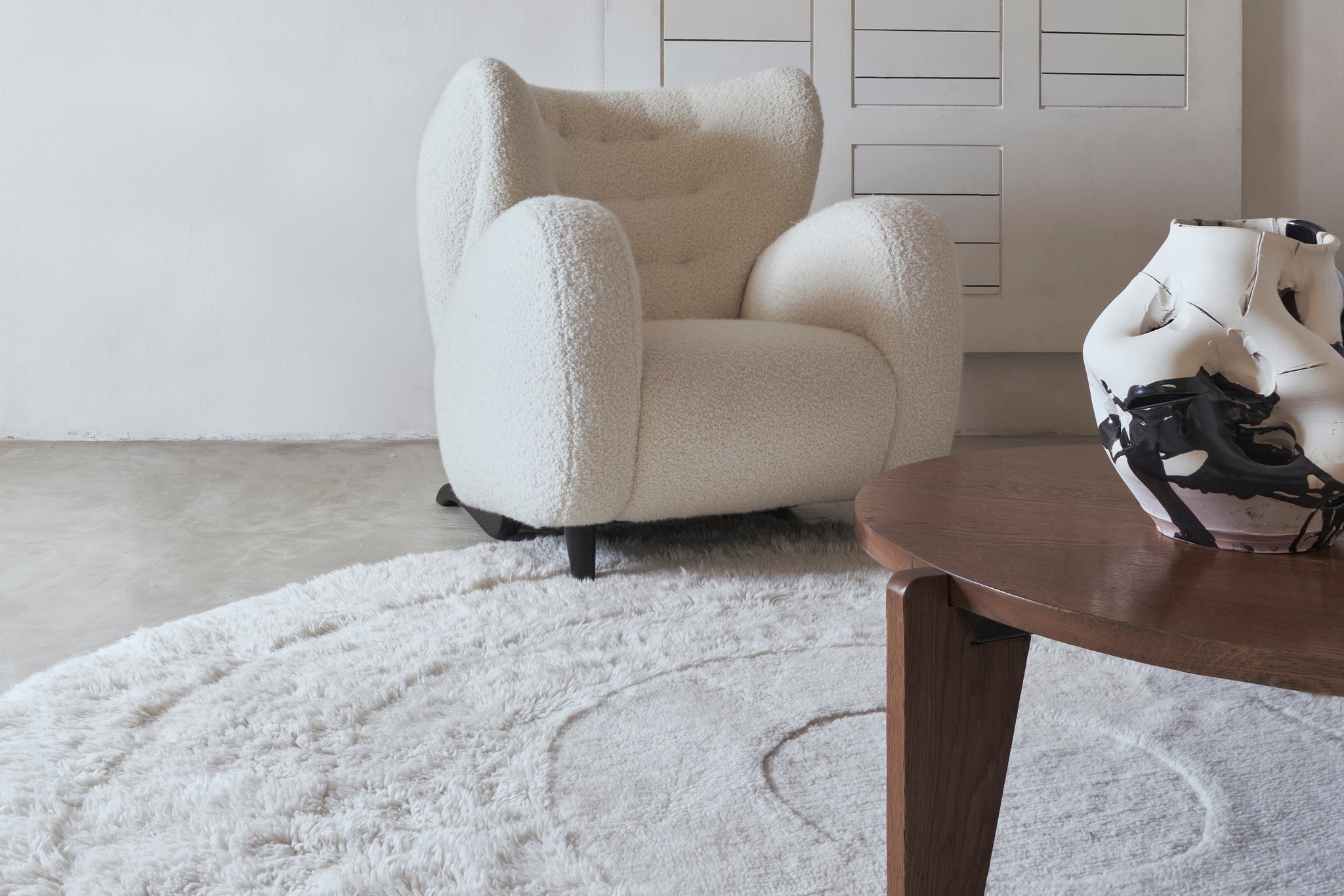 Woolable Rug Arctic Circle- Sheep White