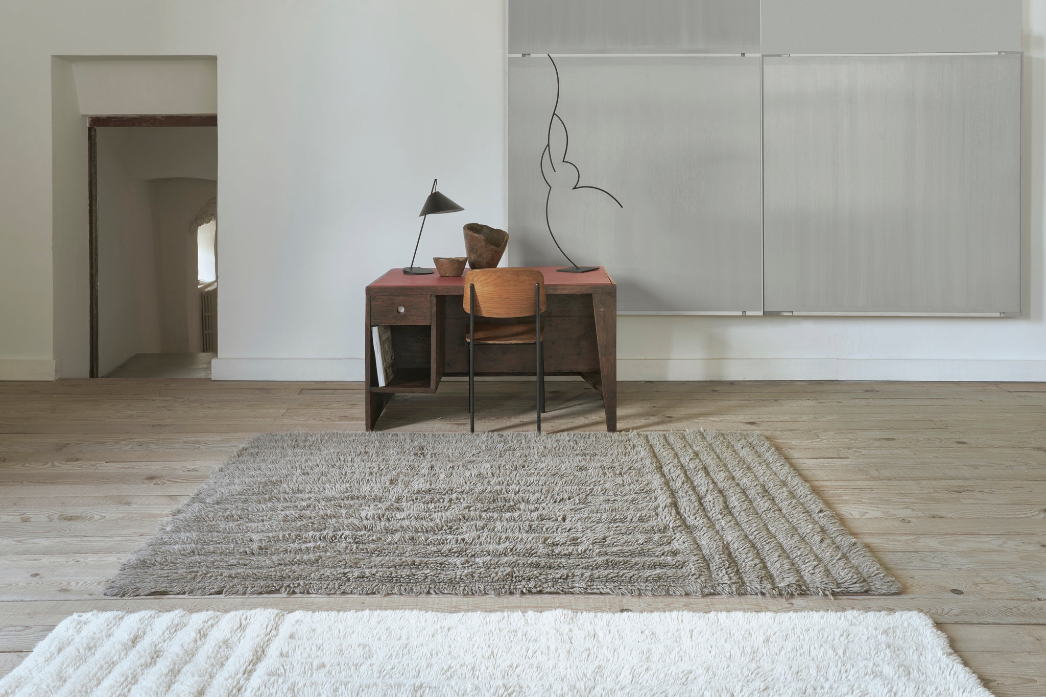Woolable Rug Dunes Sheep Grey- L