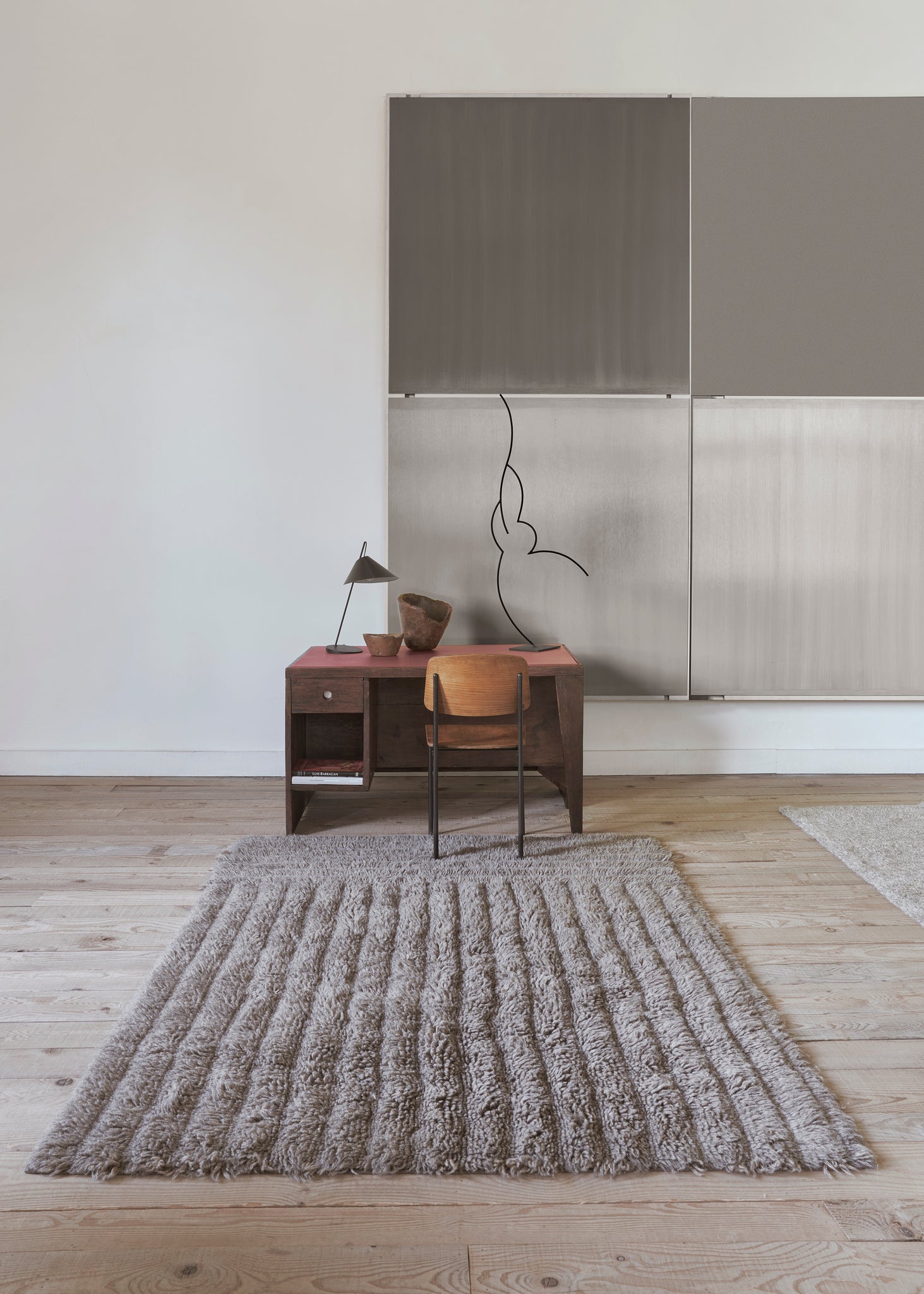 Woolable Rug Dunes Sheep Grey- L