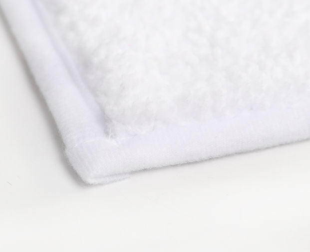 Au Naturel Bath Mat- White
